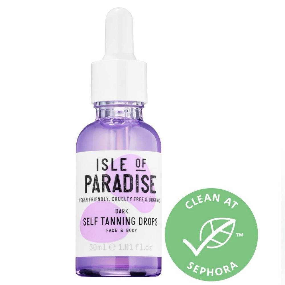 Isle of Paradise Face and Body Self Tanning Drops NWT